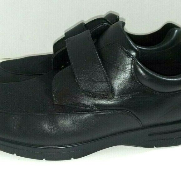 Men's Drew Journey II Walking Shoes 14W Leather Diabetic Orthotic Therapeutic - Picture 2 of 9